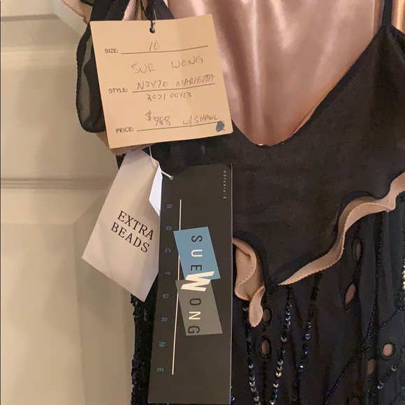 Sue Wong Original gown NWT - Picture 8 of 8